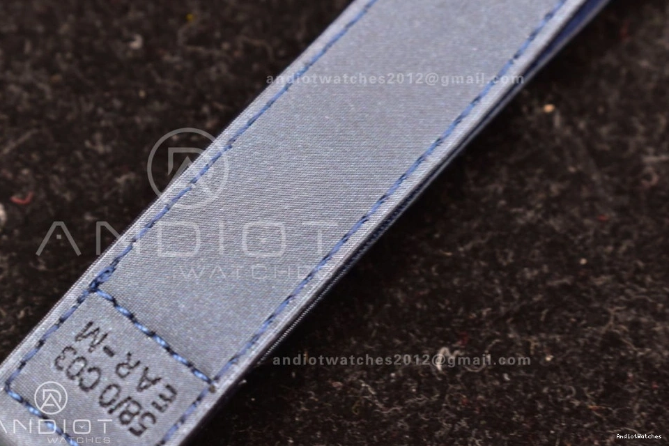 Strap Omega on Moonwatch Bioceramic x Swatch 1181 WeatherProof Earth Mission Quartz to Nylon 0804